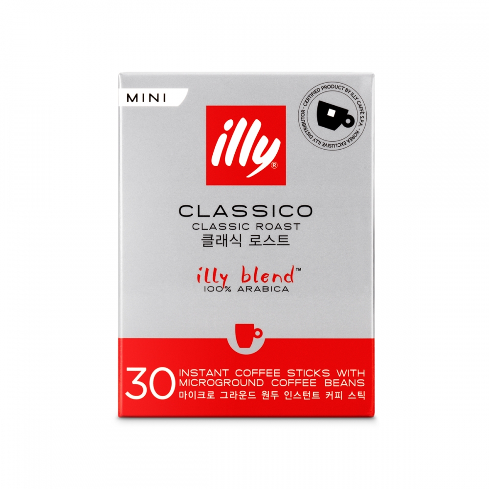 illy Medium Classico Instant Coffee Sticks Regular Size illy Malaysia - 30 Sticks