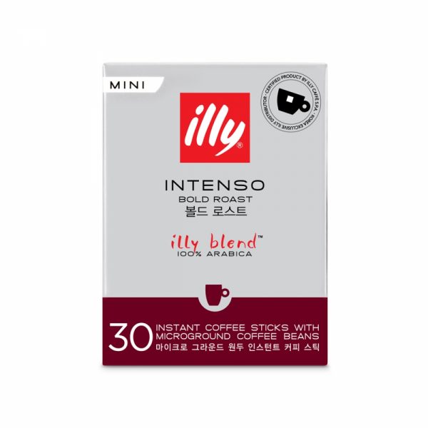 illy Intenso Instant Coffee Sticks Regular Size illy Malaysia - 30 Sticks