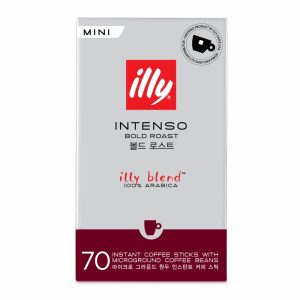 illy Intenso Instant Coffee Sticks Regular Size illy Malaysia - 70 Sticks