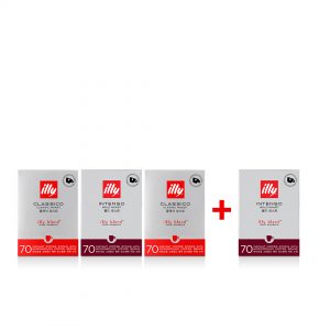 illy Malaysia Instant Coffee Convenient coffee sticks -70 Sticks Large Size 3+1 Bundle offer