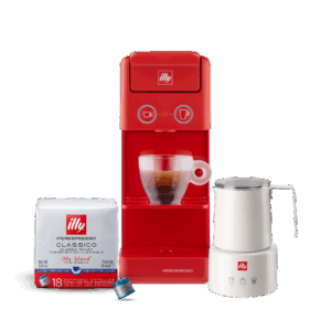 MACHINE SUBSCRIPTION: Y3.3 & Frother Set - Red
