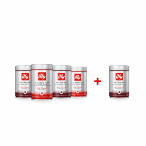 Pack of 5 Bundle: Ground Espresso Coffee - 250g Can