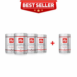 Pack of 5 Bundle: Whole Bean Coffee - 250g Can