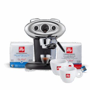Luxury Starter Pack: X7.1 iperEspresso Machine - Black