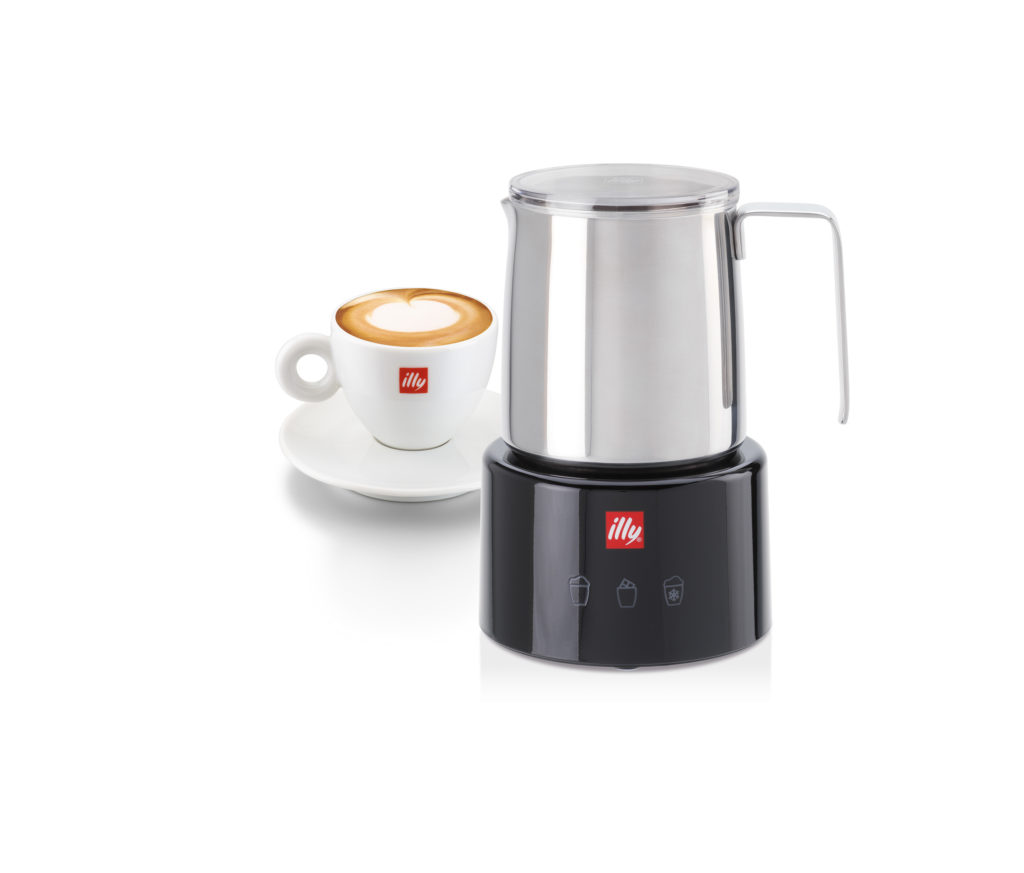 illy Milk Frother Hot & Cold Milk Frothing & Hot Chocolate