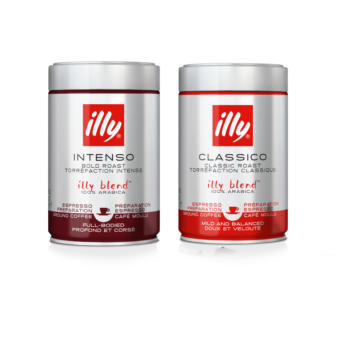 Ground Espresso Coffee – 250g Canx2