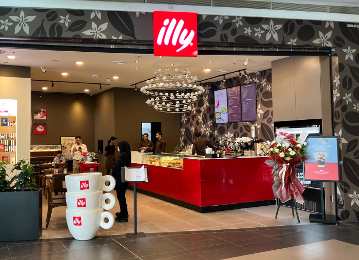 illy nu sentral illy caffè opening KL Central Station