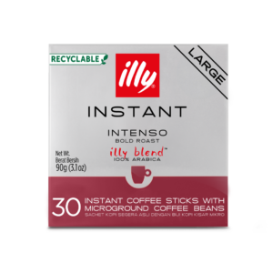 illy Instant Coffee Sticks 3.0g 30s - Intenso Pack of 12