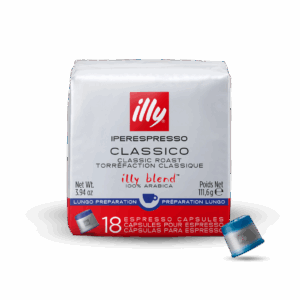 Iperespresso Capsules Classico Lungo 18s - Medium Roast