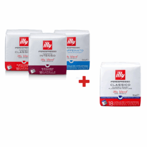 3+1 Bundle: iperEspresso Capsules 18's