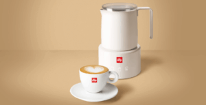 illy milk frother cappuccino latte milk illy machine