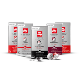 One Shot One Goal: illy Espresso Compatible Capsules - Pack of 5